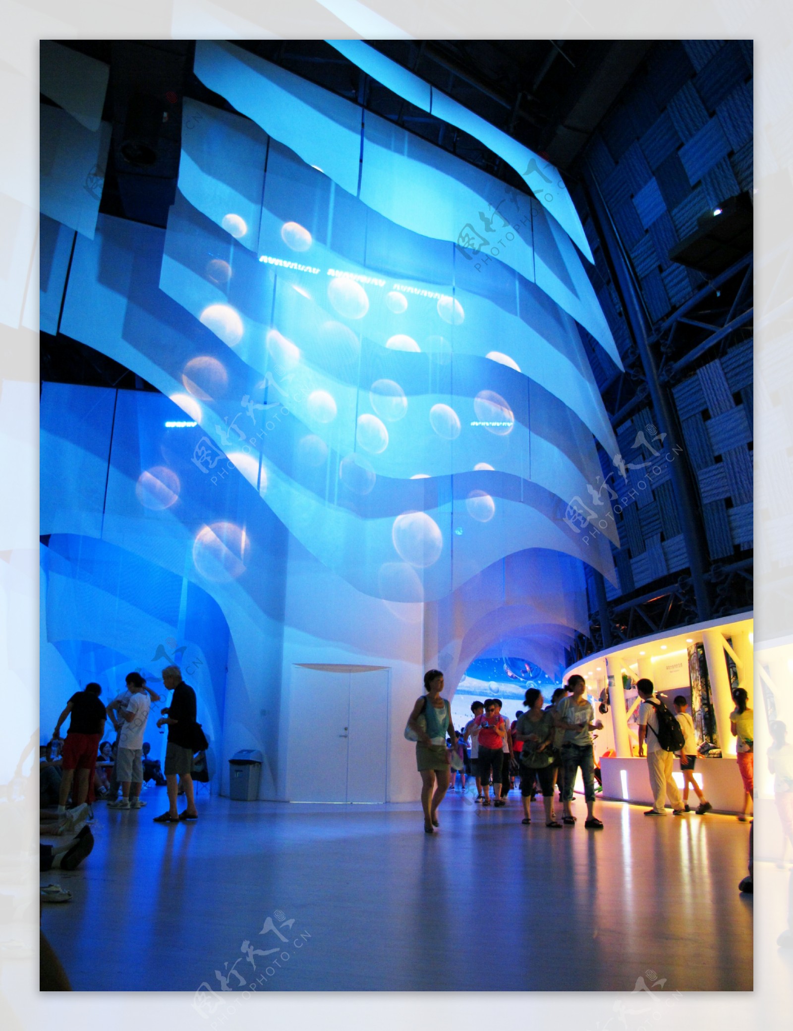 上海世博会芬兰馆内景图片