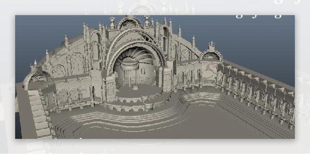 宫殿模型