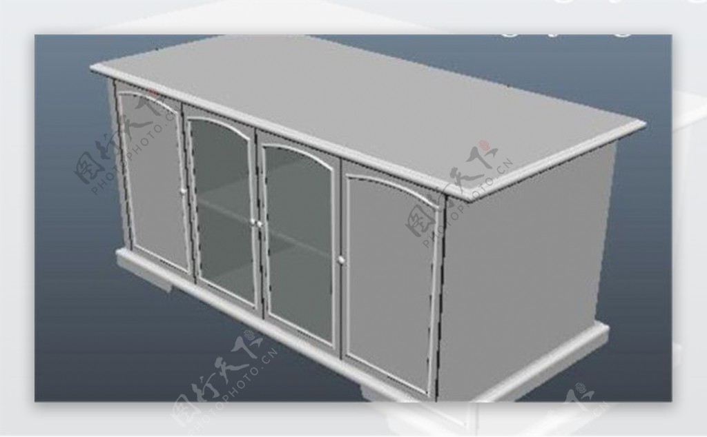 电视柜子游戏模型素材