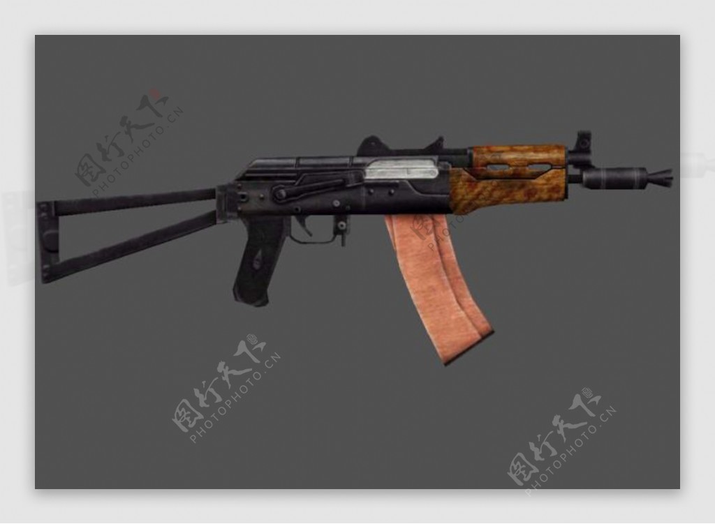AKS74U步枪模型