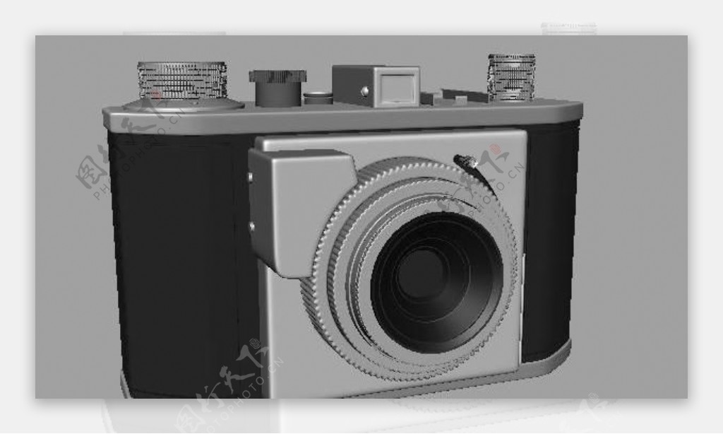 1948年出产的Olympus老式照相机模型