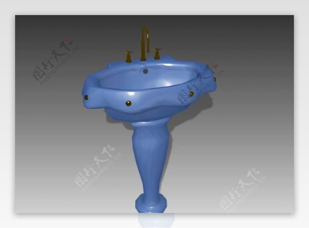 洗手池3D卫浴模型下载20080909更新8