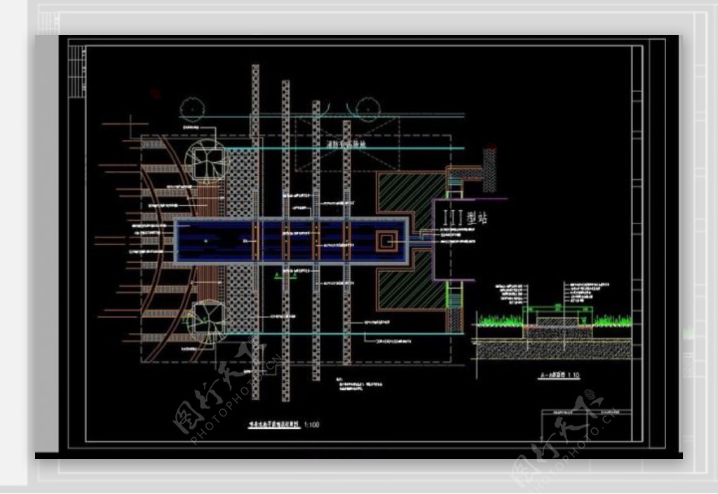 喷泉水池施工详图