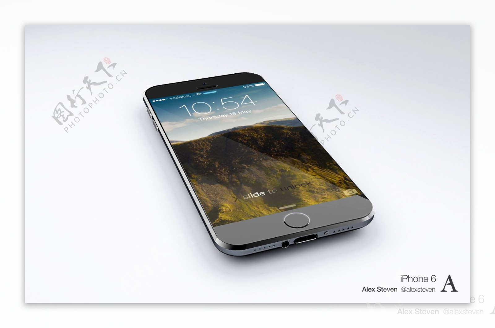 iPhone6概念机PSD素材
