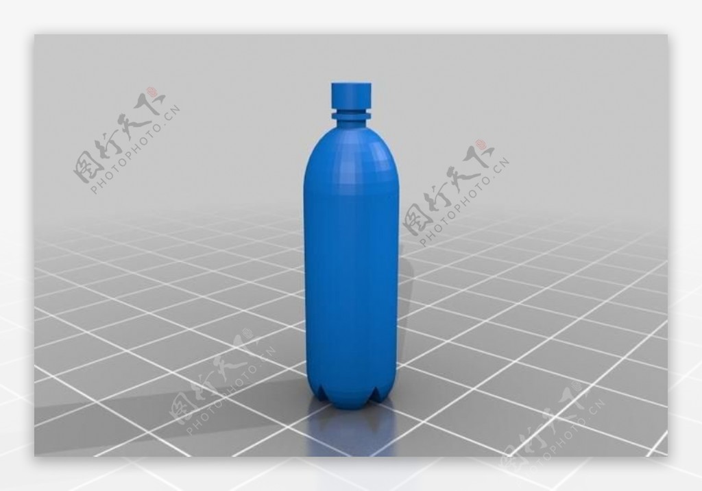 塑料瓶模型