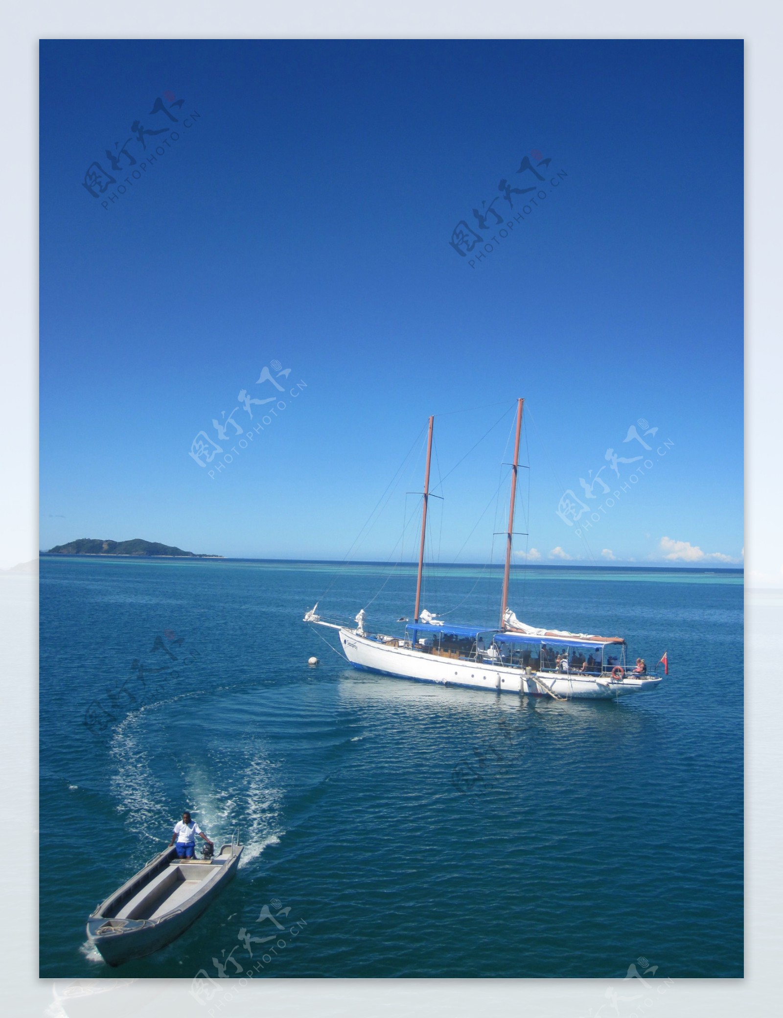 斐济科罗岛海边风光图片