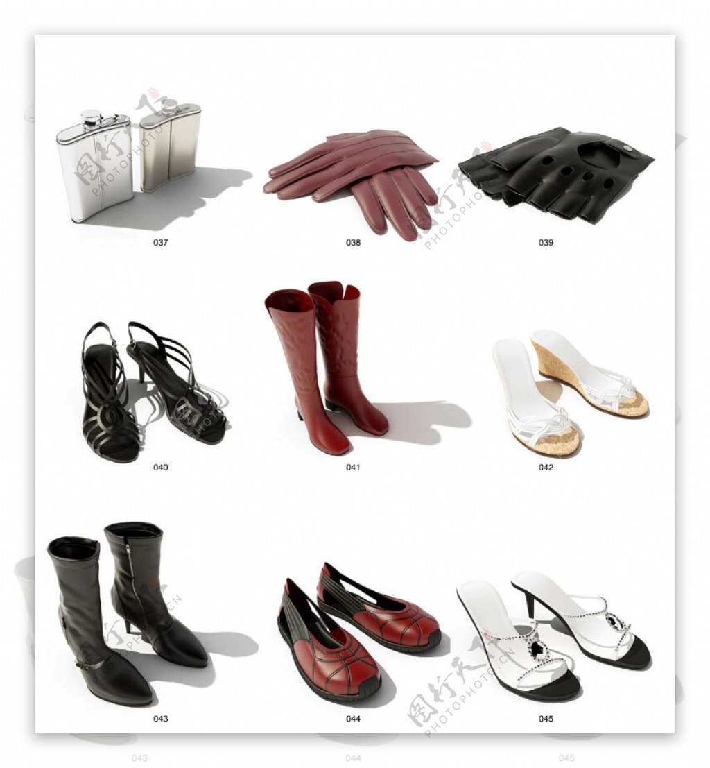 手套和鞋子