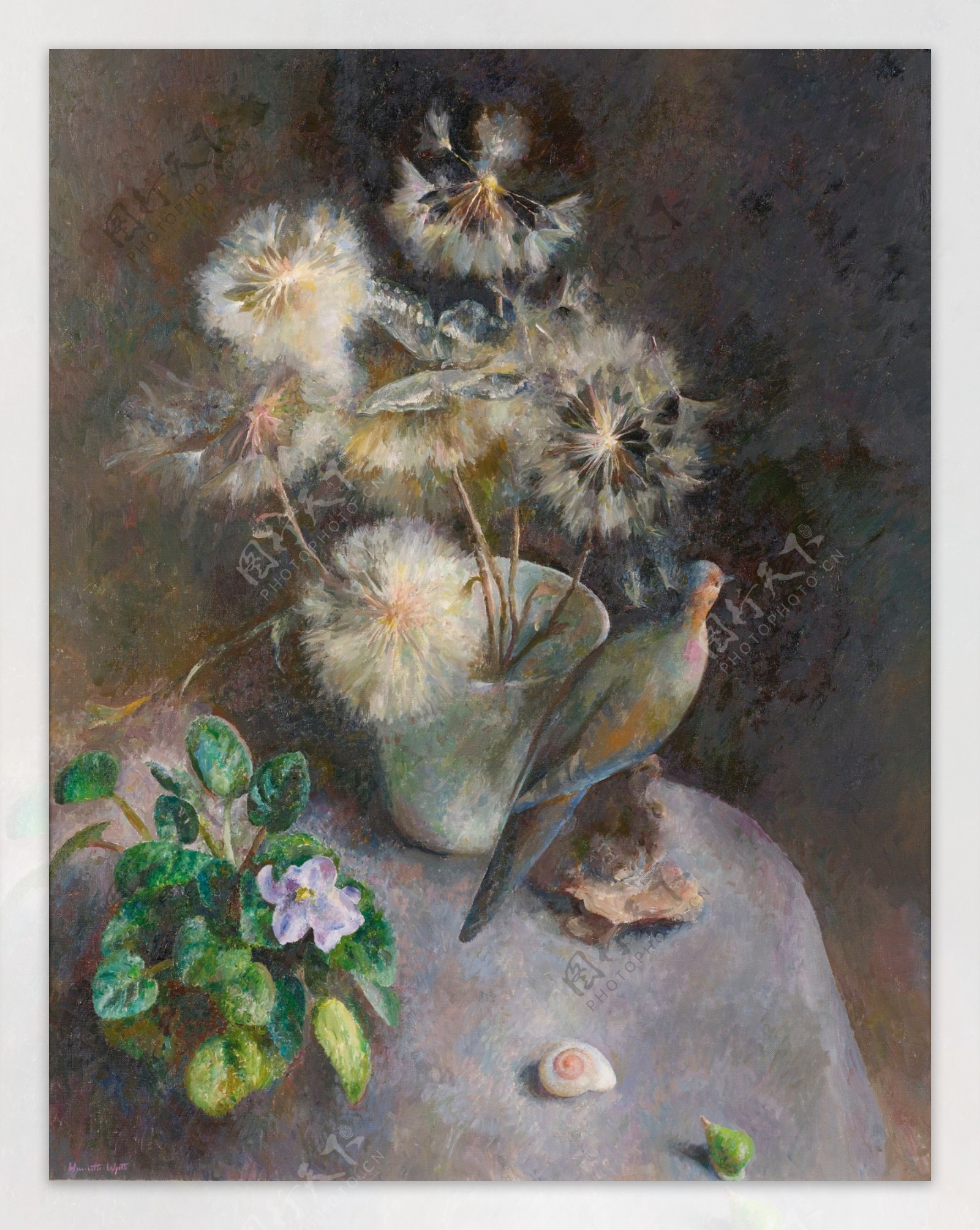 闈欑墿鑺卞崏831170静物花卉油画超写实主义油画静物