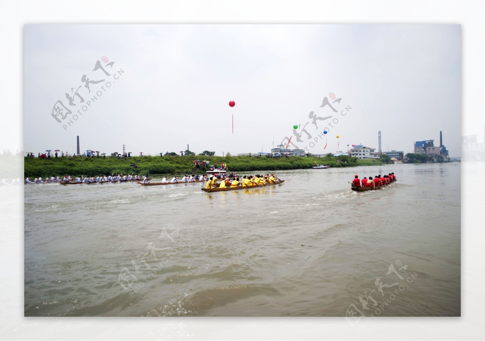 东莞传统龙舟比赛图片