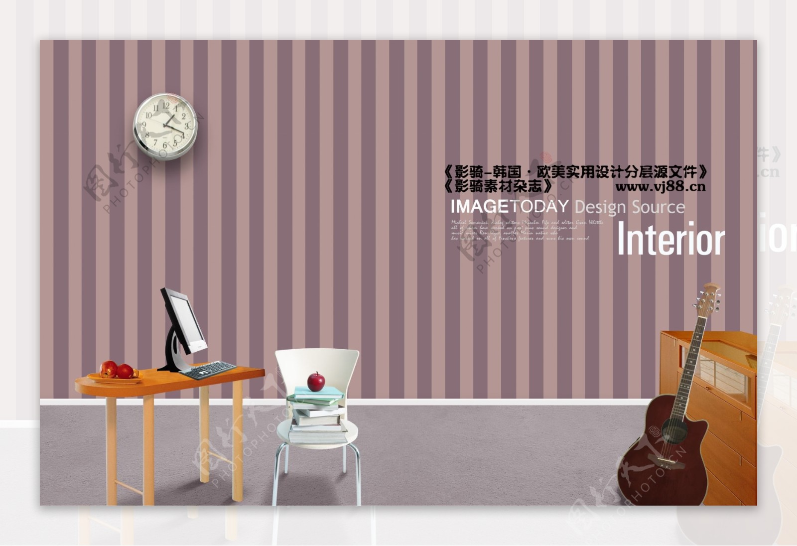 家具家居室内桌椅温馨影骑韩国实用设计分层源文件PSD源文件