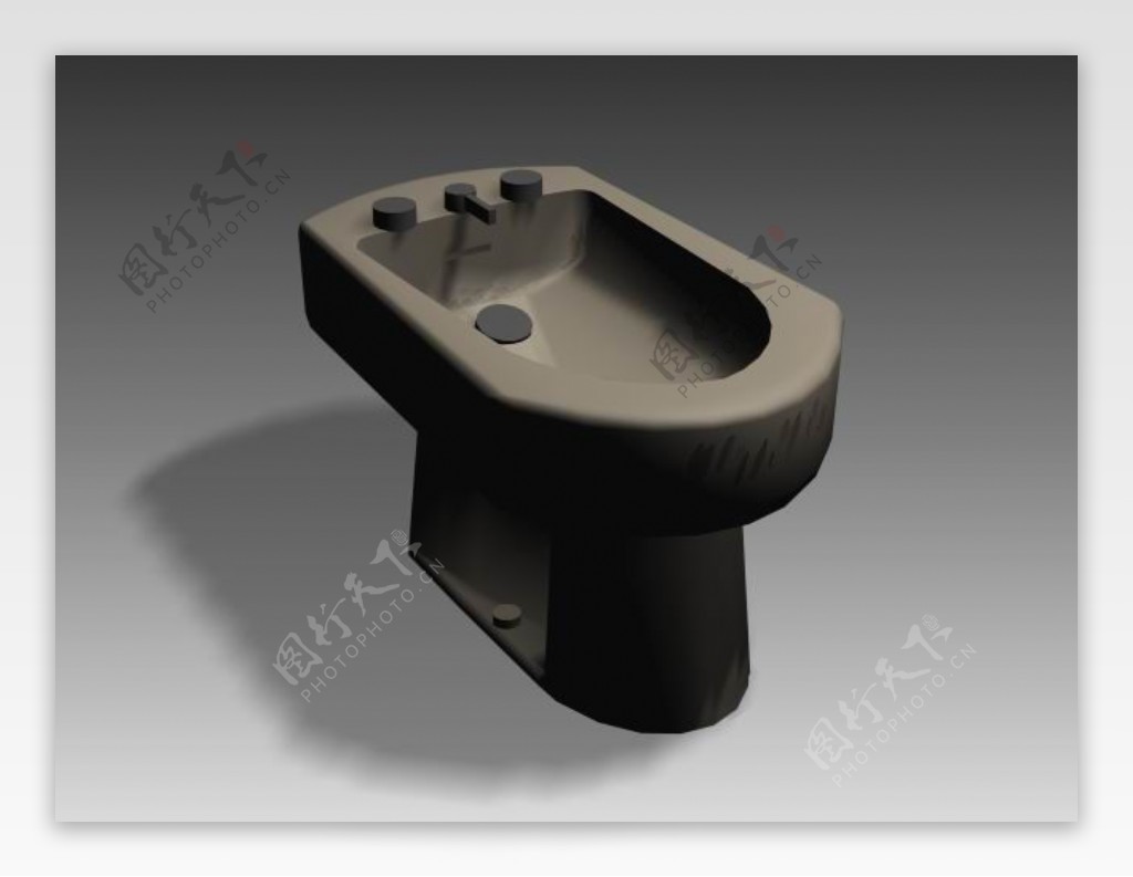 坐便器3d模型3D卫生间用品模型69