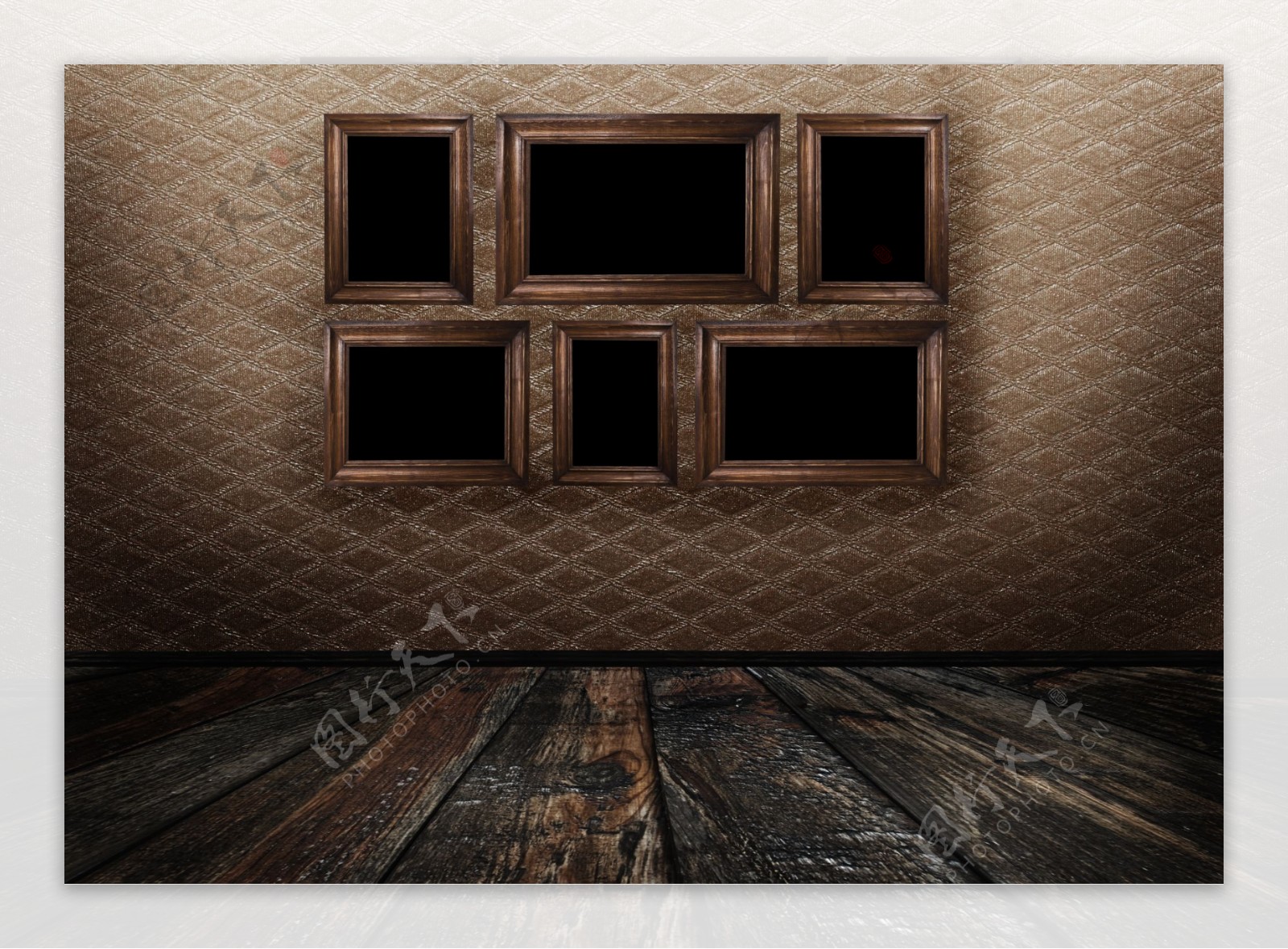 木质木纹相框图片