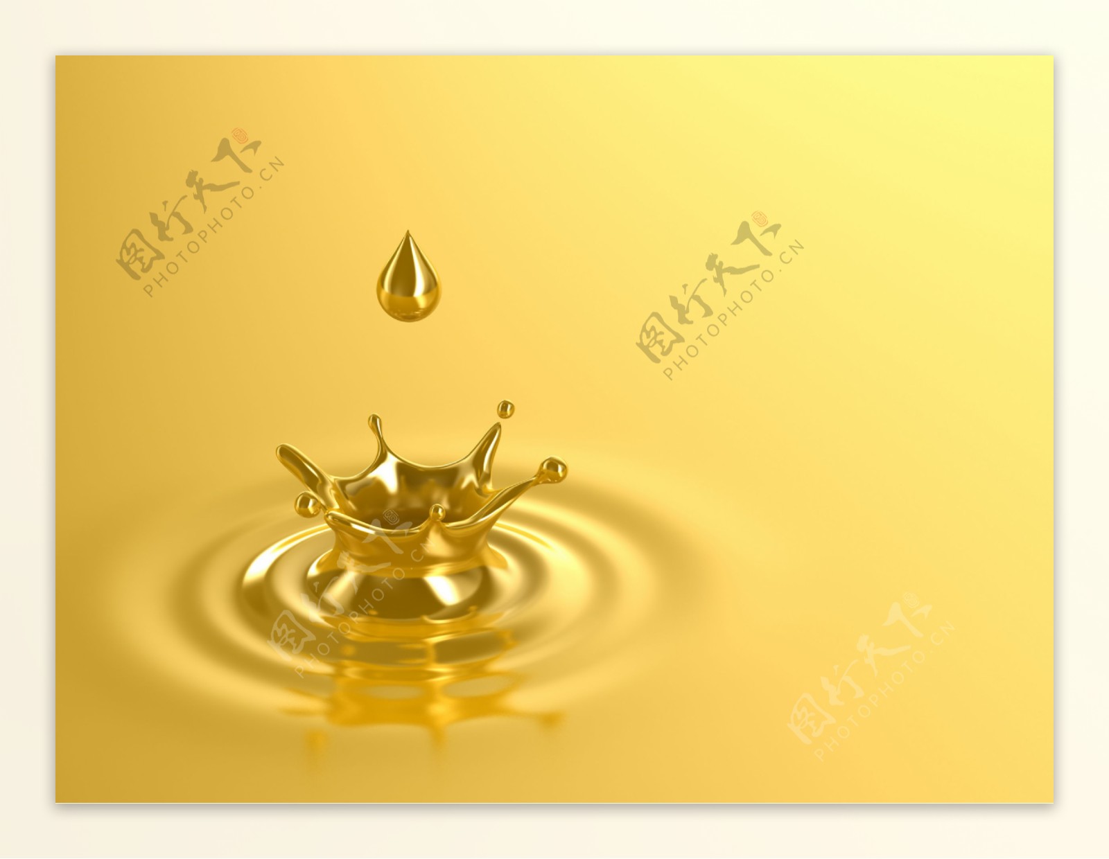 金色水滴
