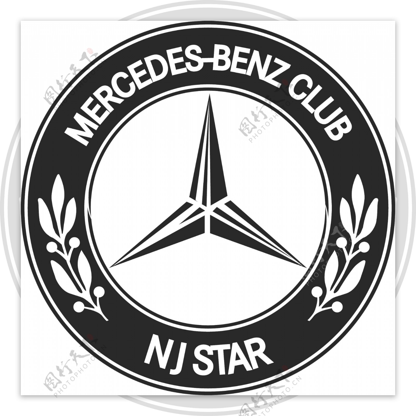 奔驰俱乐部logo图片