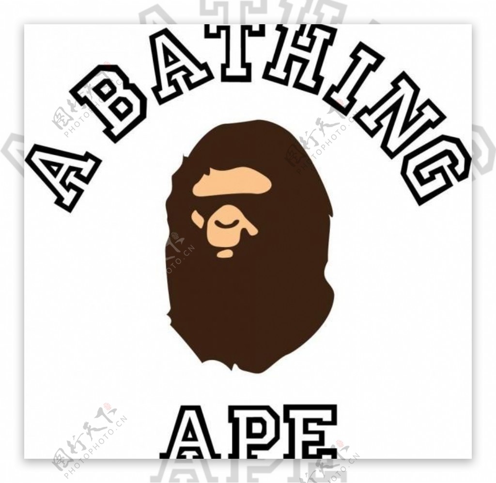 猿人头logo图片