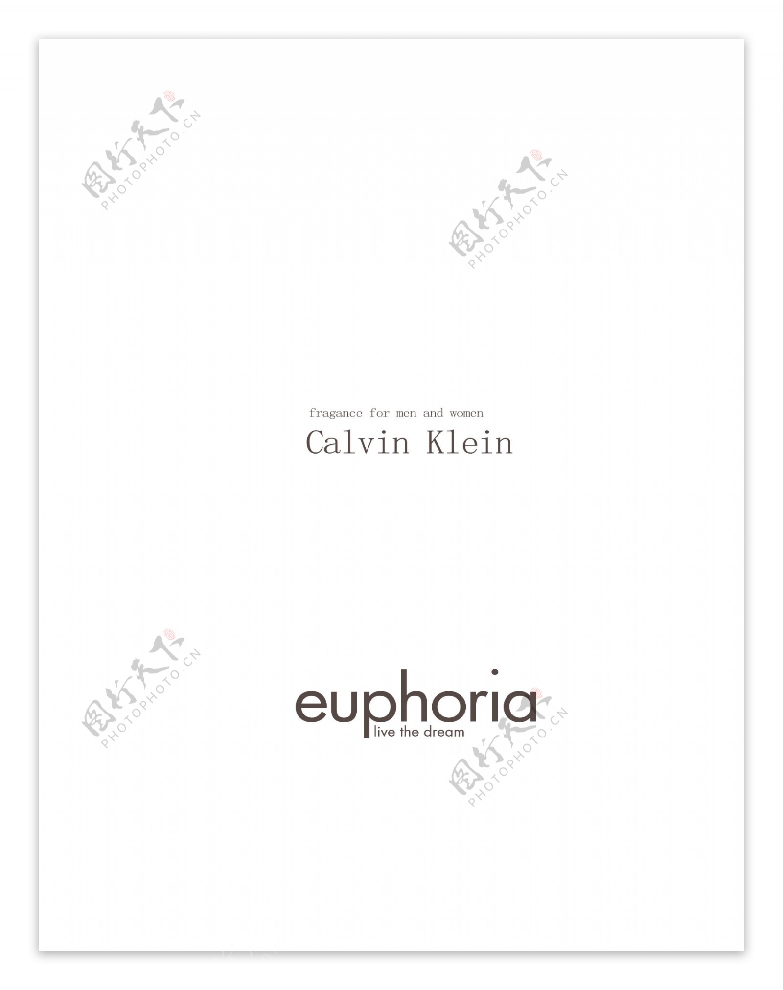 EuphoriaCalvinKleinlogo设计欣赏EuphoriaCalvinKlein化妆品标志下载标志设计欣赏