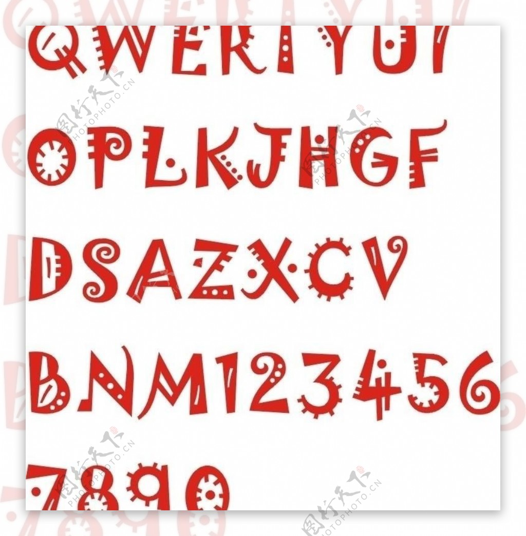 矢量素材字母艺术字图片素材-编号02493820-图行天下