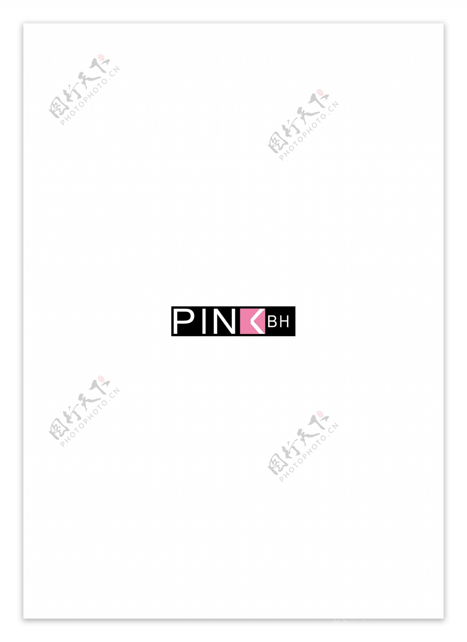 PinkBHlogo设计欣赏PinkBH传媒LOGO下载标志设计欣赏
