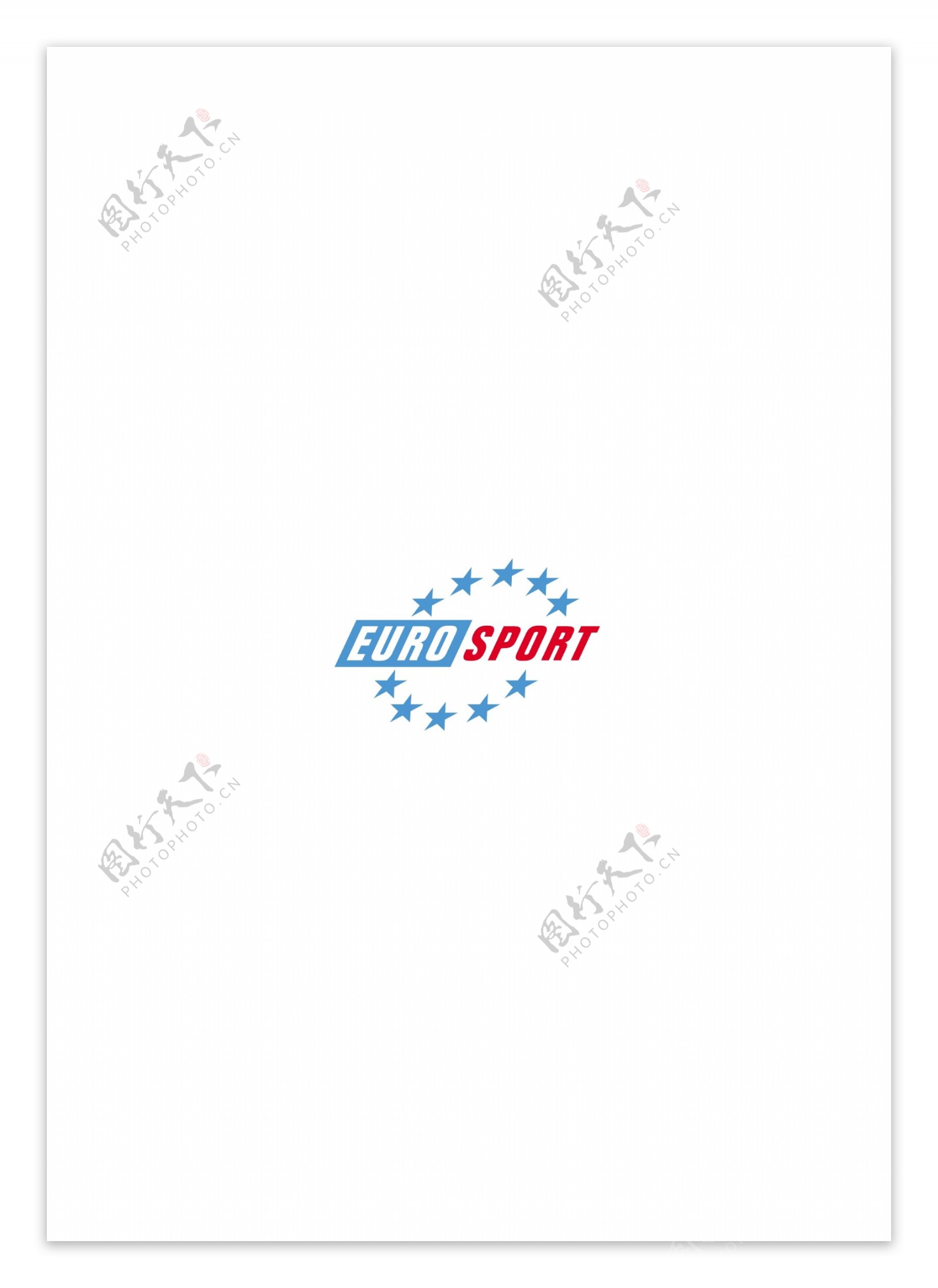 Eurosportlogo设计欣赏Eurosport传媒机构LOGO下载标志设计欣赏