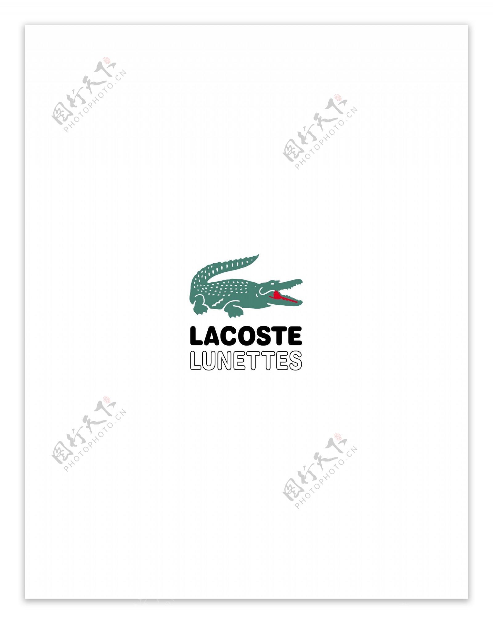 LacosteLunetteslogo设计欣赏LacosteLunettes下载标志设计欣赏