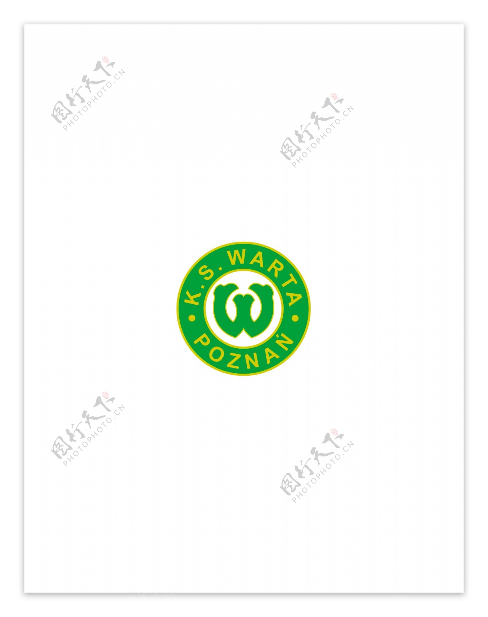 WartaPoznanlogo设计欣赏足球队队徽LOGO设计WartaPoznan下载标志设计欣赏