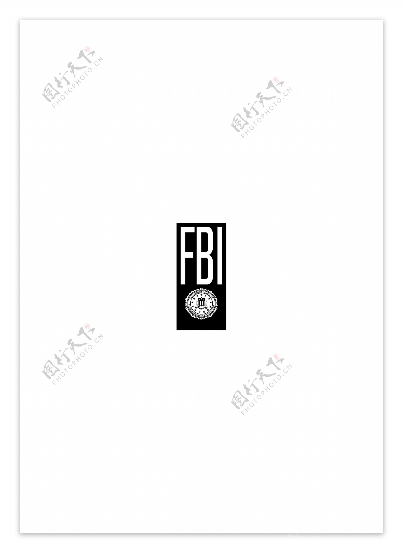 FBIlogo设计欣赏FBI电影LOGO下载标志设计欣赏