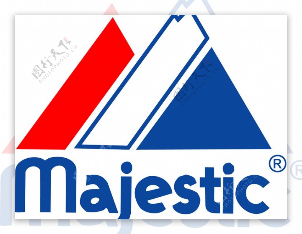 Majesticlogo设计欣赏Majestic体育LOGO下载标志设计欣赏