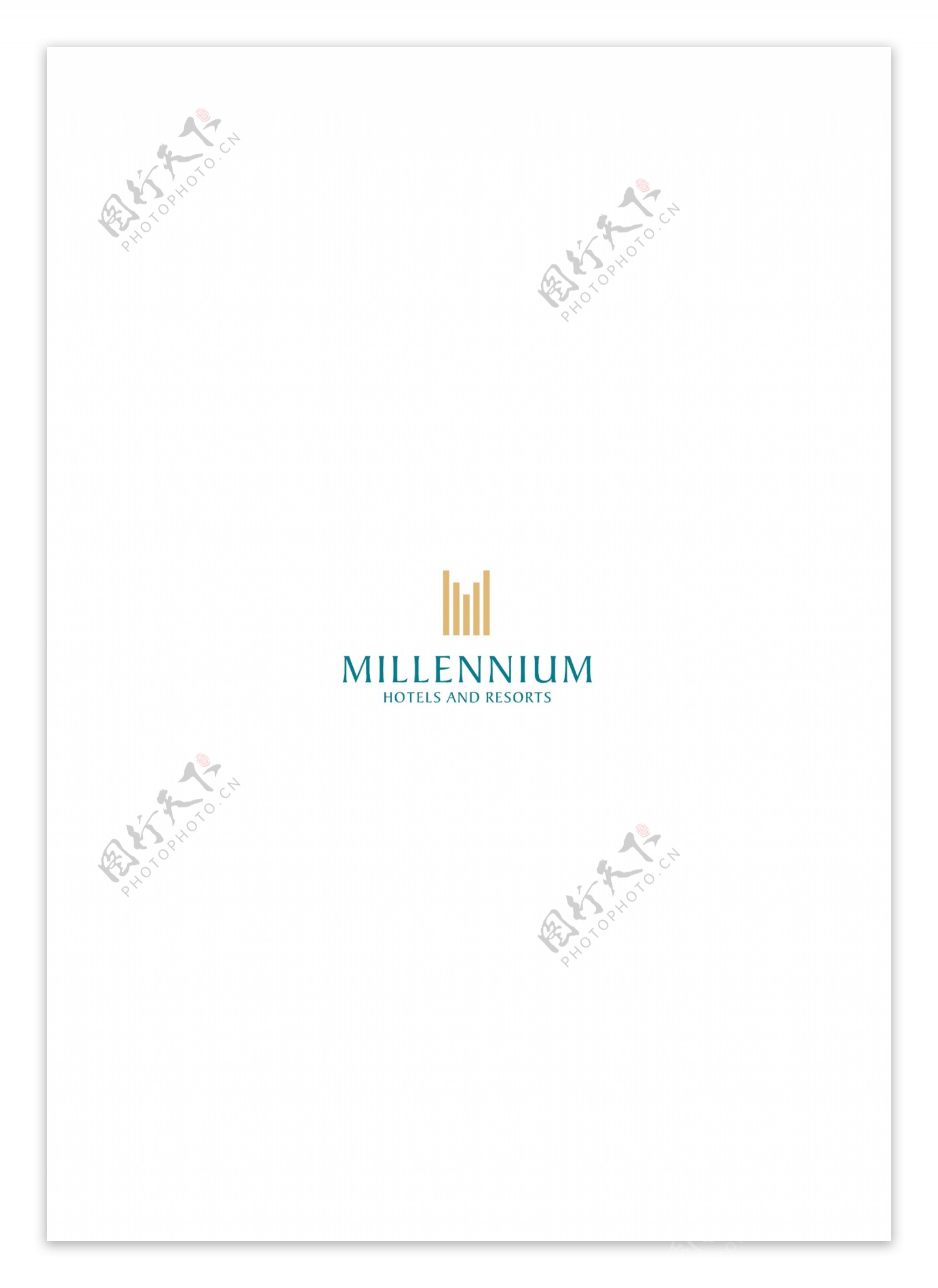 Millenniumlogo设计欣赏Millennium著名酒店LOGO下载标志设计欣赏