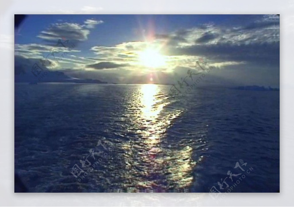 海边日落高清实拍视频素材素材下载