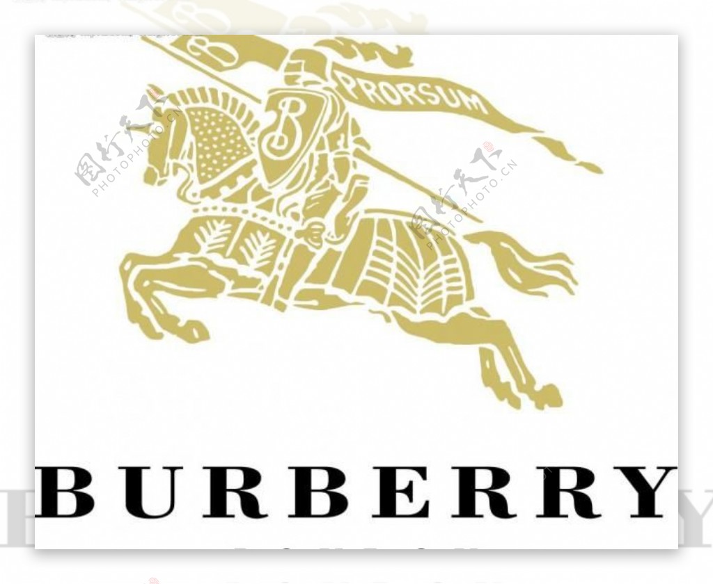 最新版巴宝莉burberry标志图片