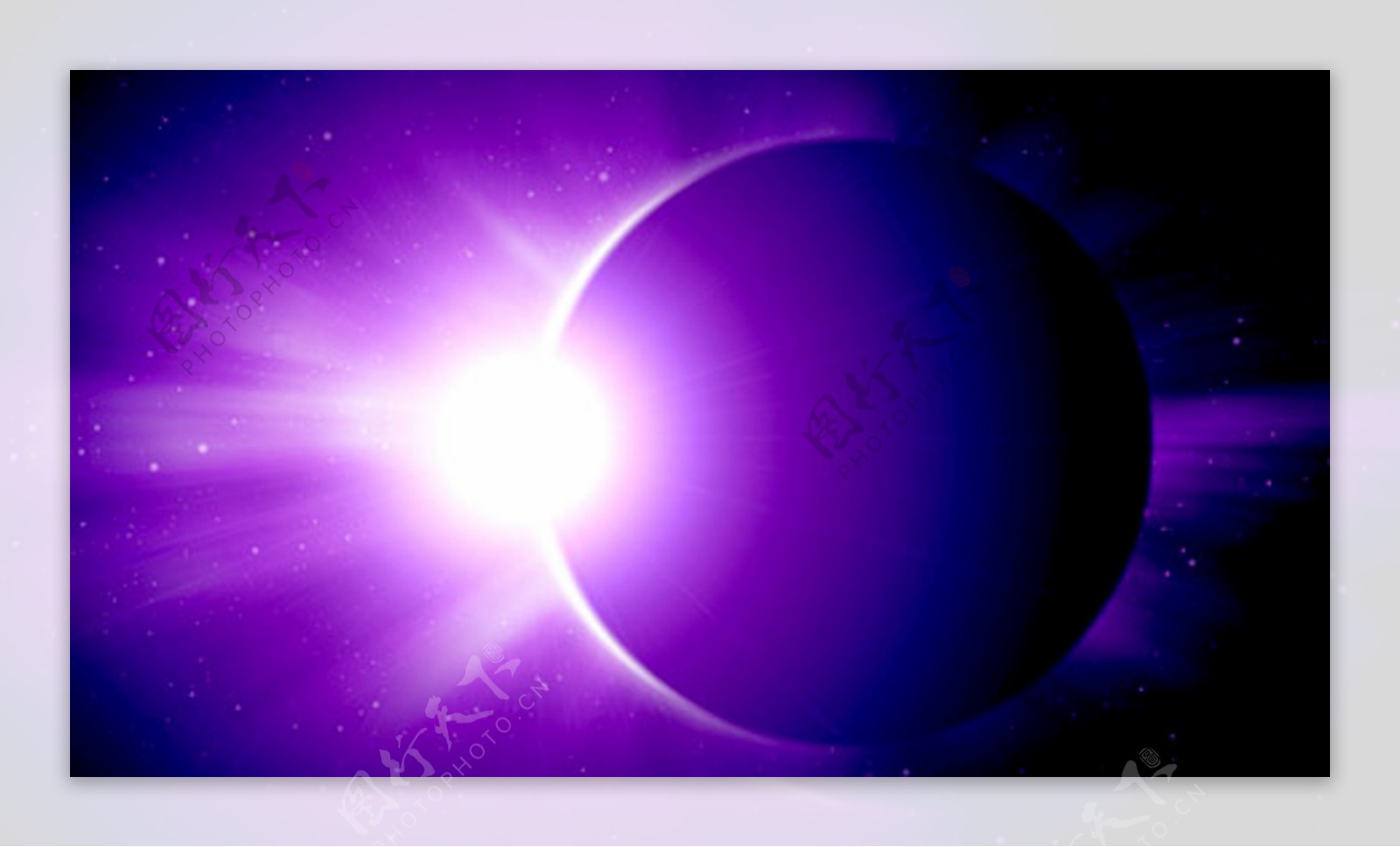 紫色星球ae模版图片