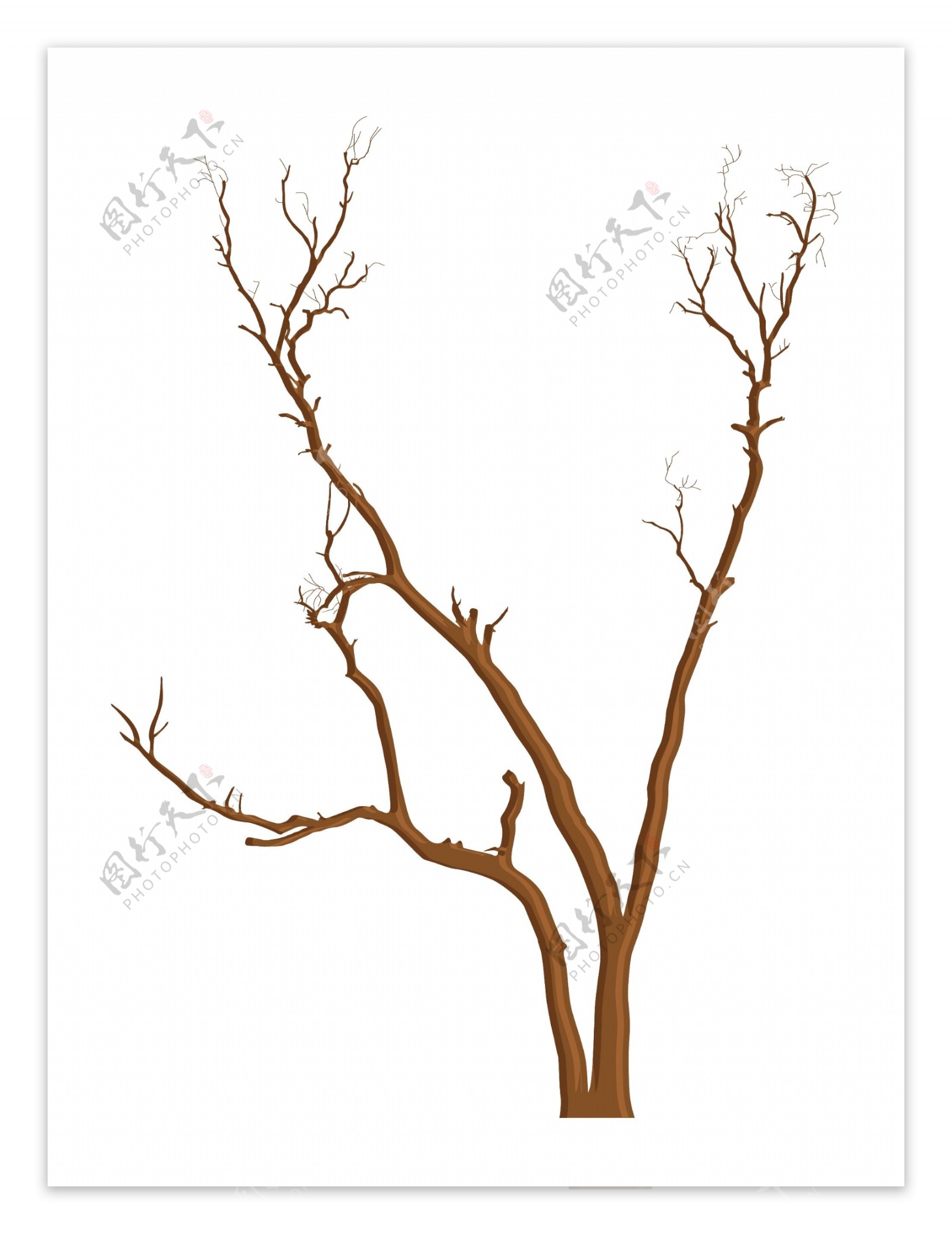 死树的分支要素设计