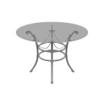 3D圆桌模型