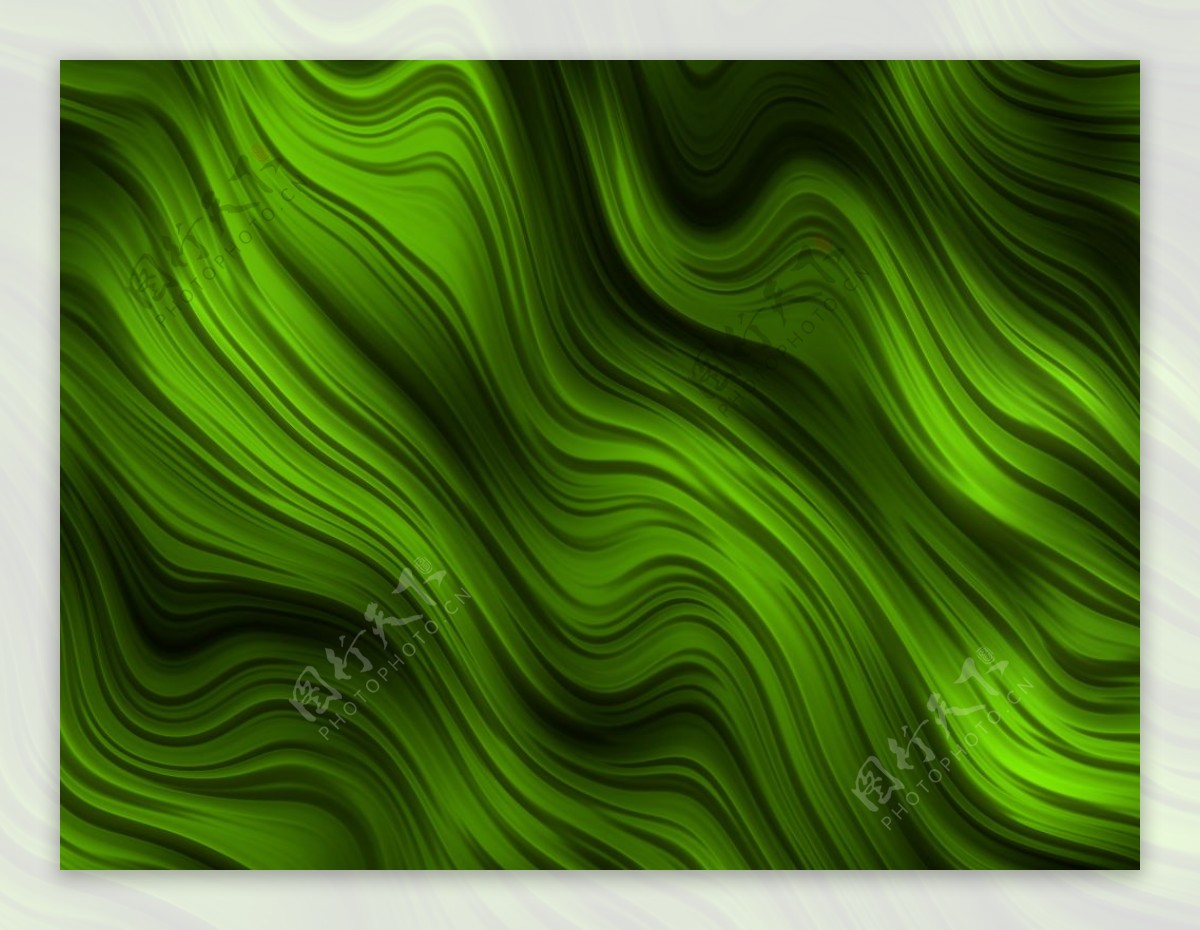 深绿色波浪纹理背景PNG