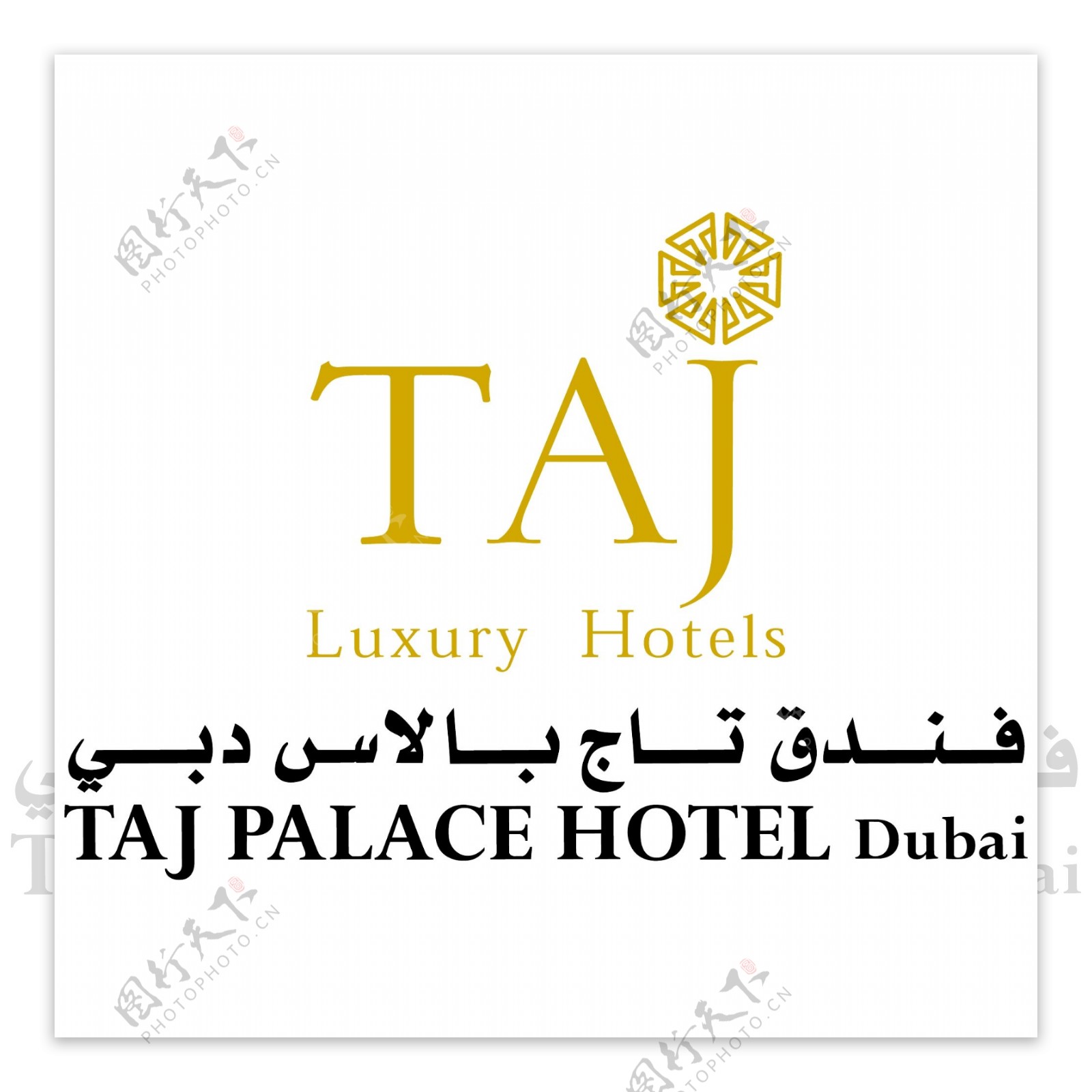 TajPalaceHotellogo设计欣赏TajPalaceHotel大饭店标志下载标志设计欣赏