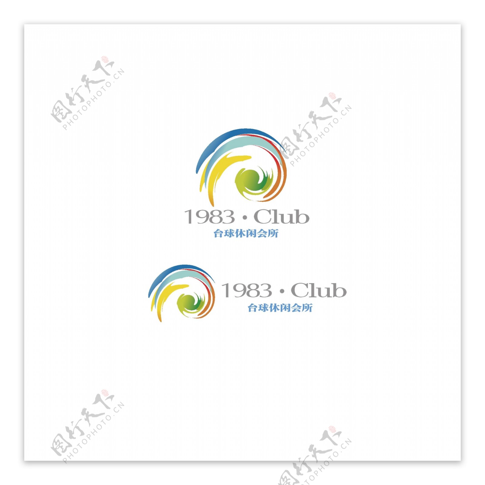 1983club台球会所logo图片