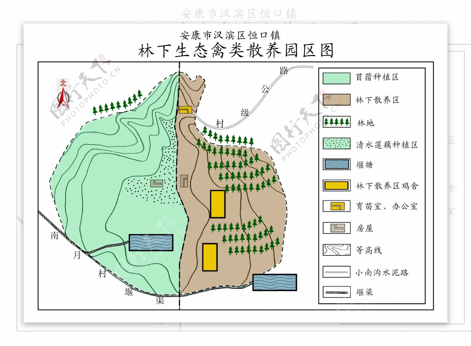 生态养殖园区图
