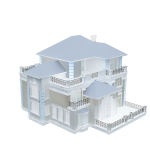 3D别墅模型