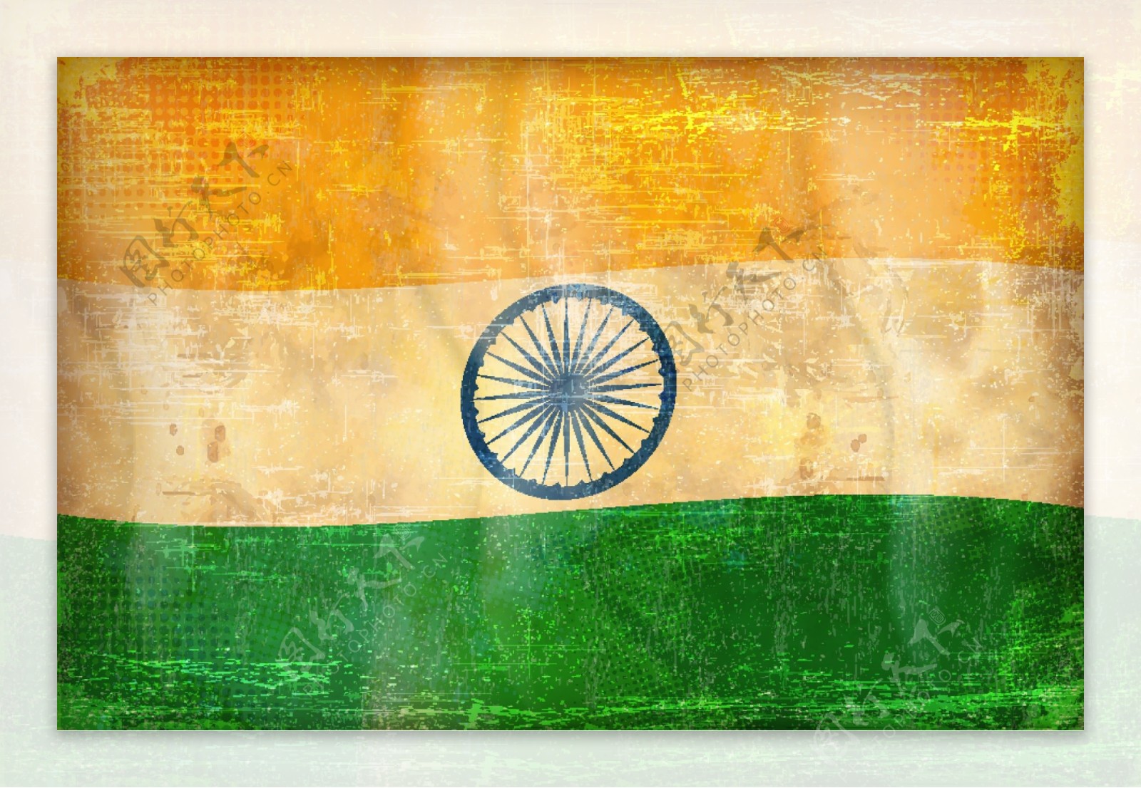 印度国旗图片
