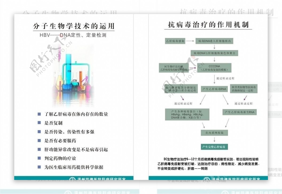 医院乙肝展板图片