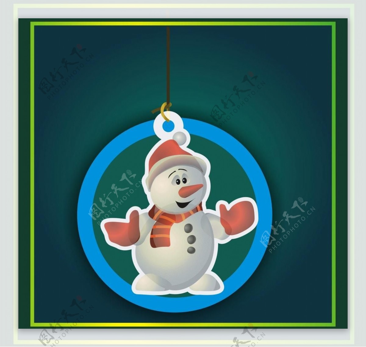 冬天滾雪球PSD圖案素材免費下載，可愛卡通圖片，尺寸2000 × 2000px - Lovepik