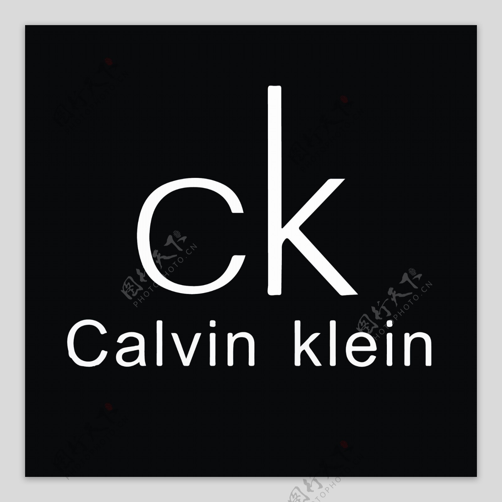 印花矢量图奢侈品牌专题calvinklein卡尔文免费素材