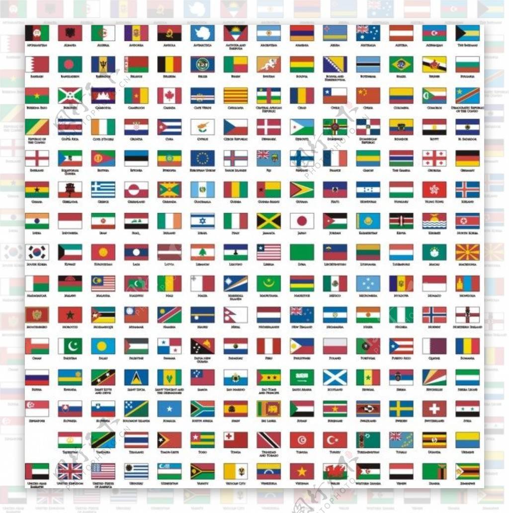 全世界各国国旗
