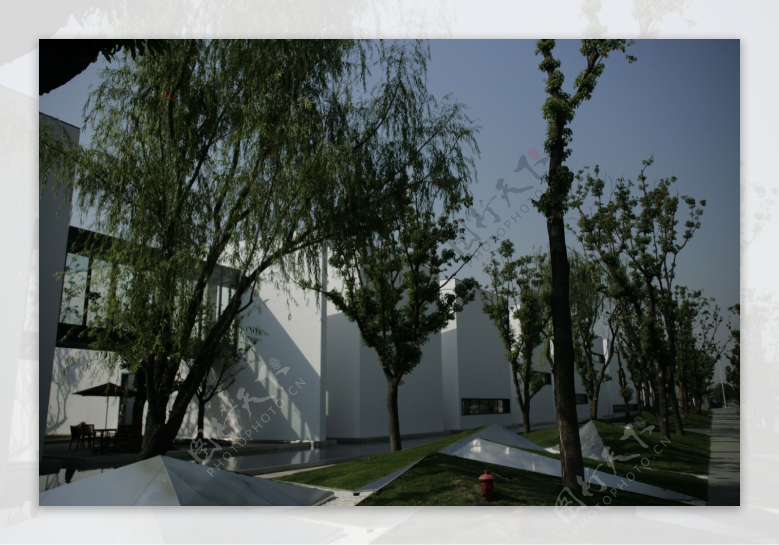 万科套图系列清新简洁大气房子别墅蓝天阳台休闲图片