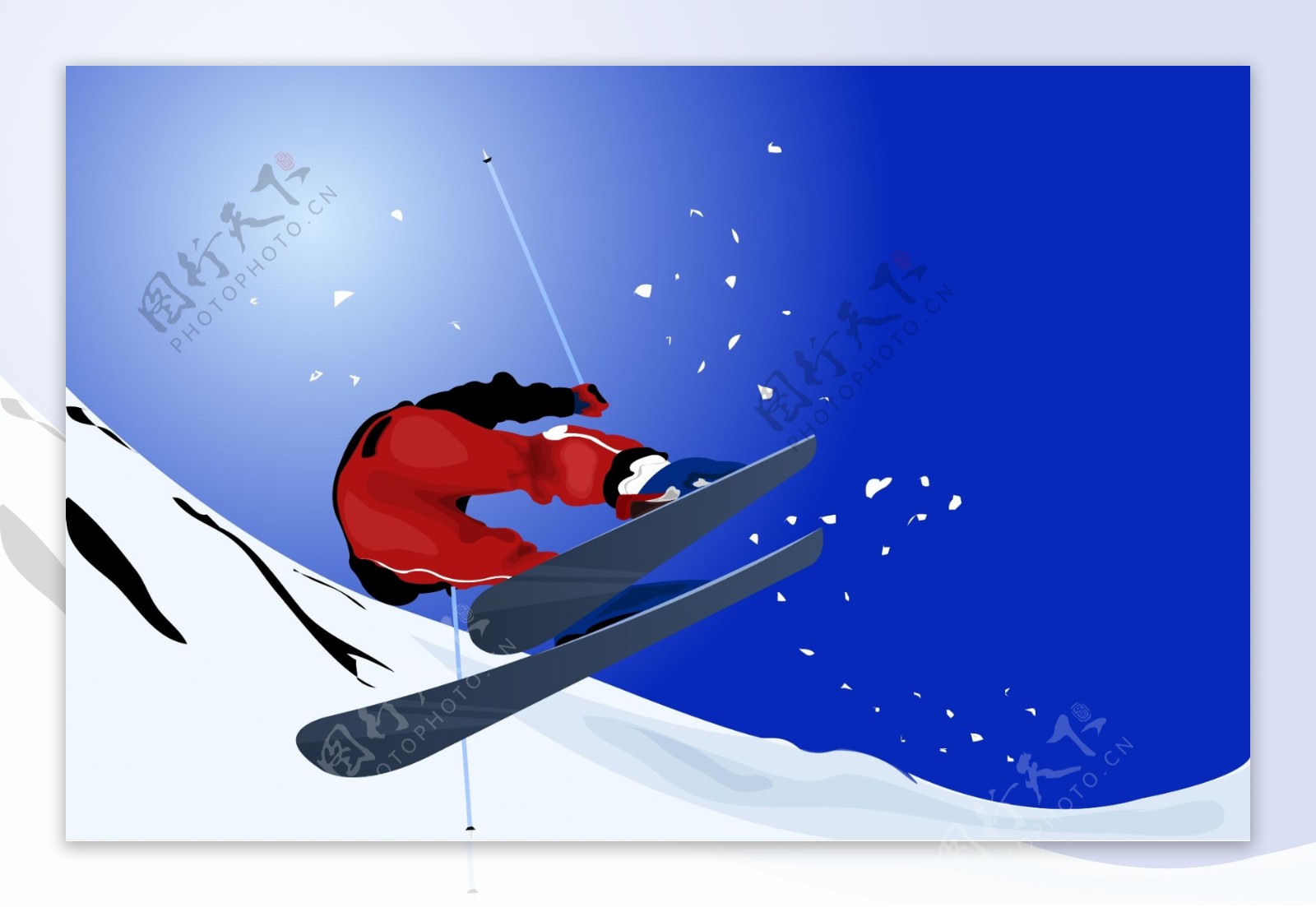 滑雪极限运动滑雪服