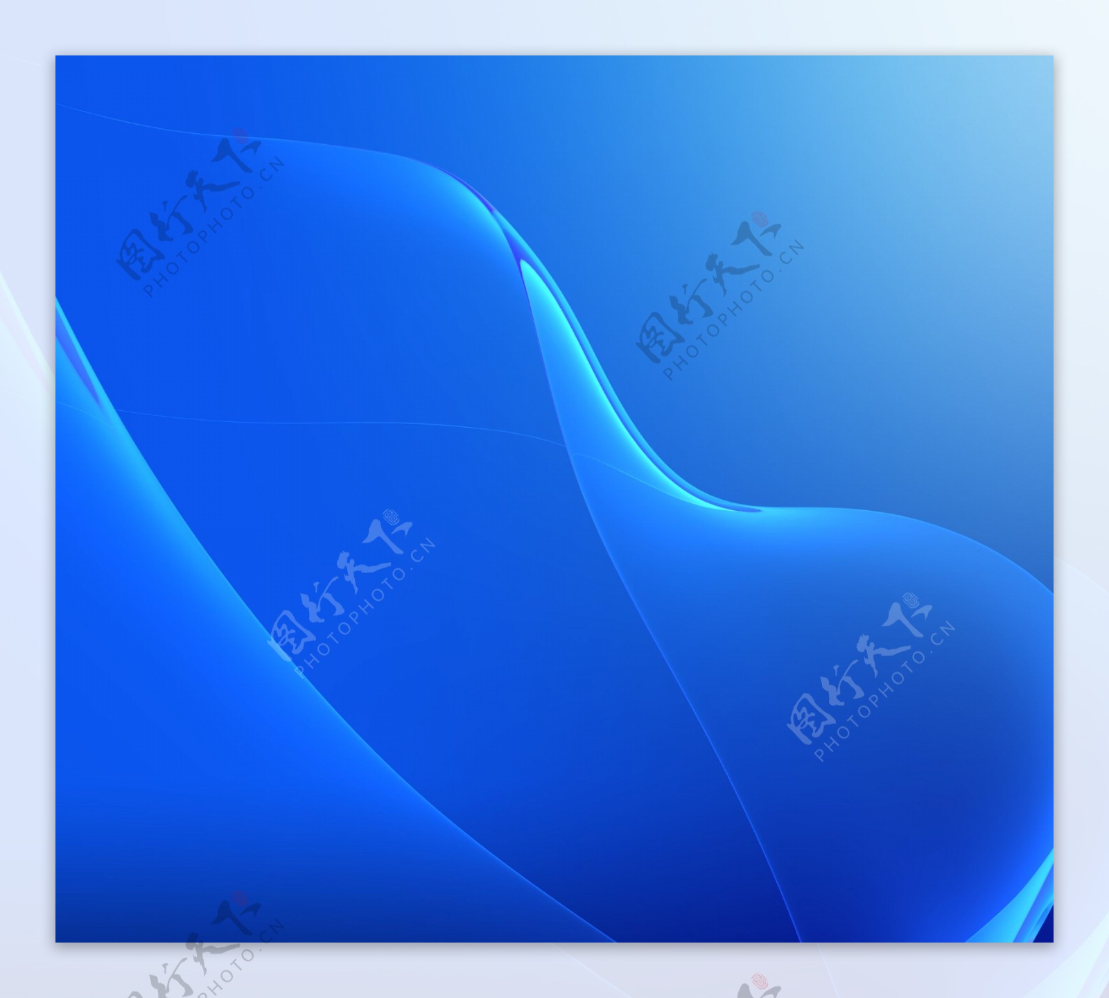 索尼XPERIAZ自带壁纸蓝色流光
