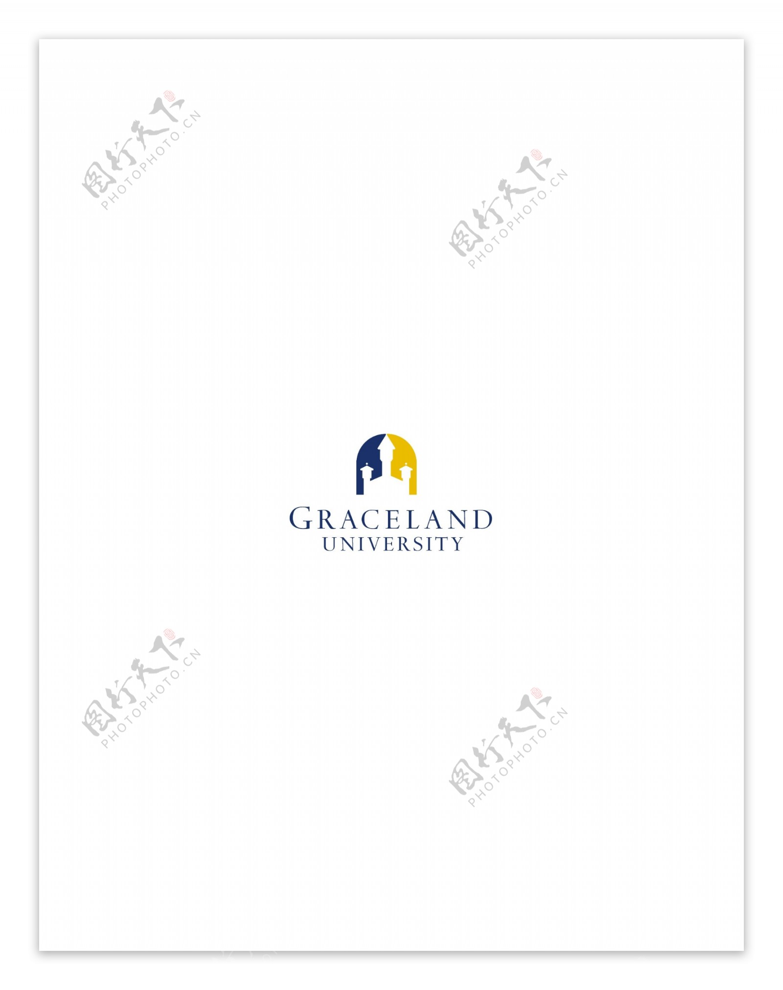 GracelandUniversity1logo设计欣赏GracelandUniversity1培训机构标志下载标志设计欣赏