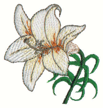 绣花植物花卉毛衫印花色彩免费素材