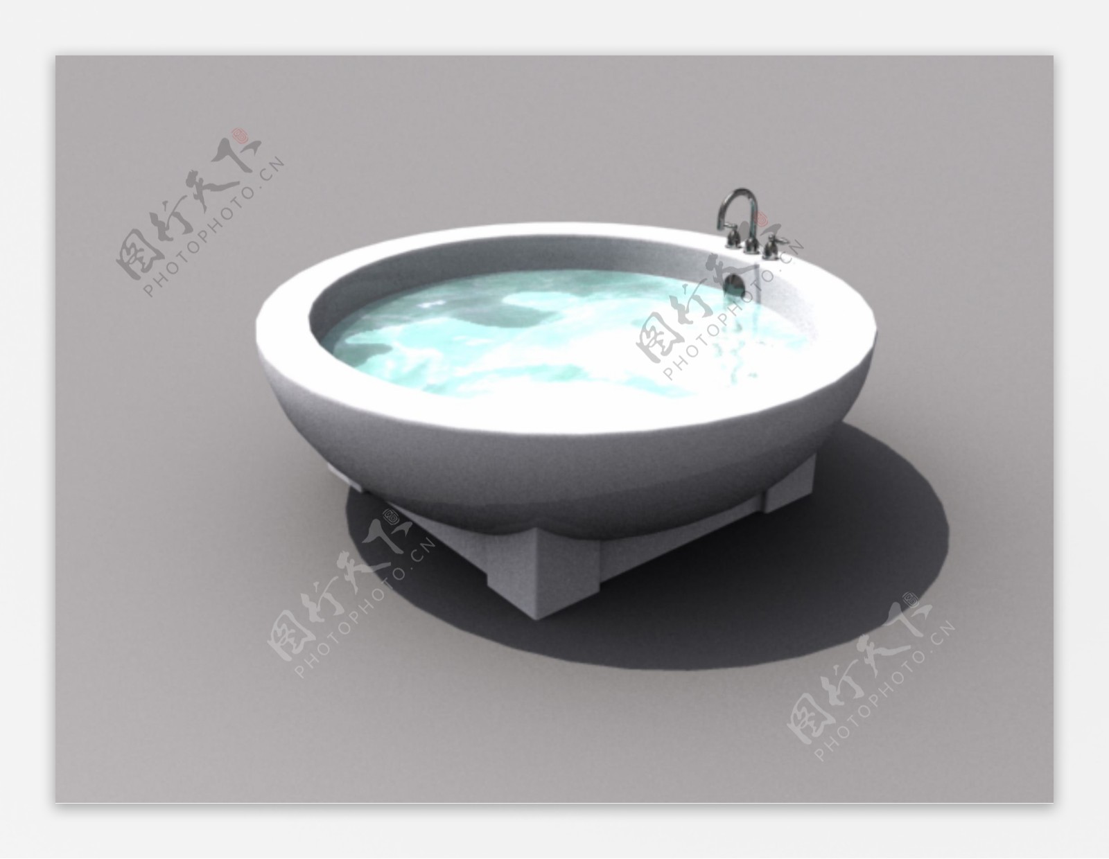室内家具之洗浴用具0013D模型