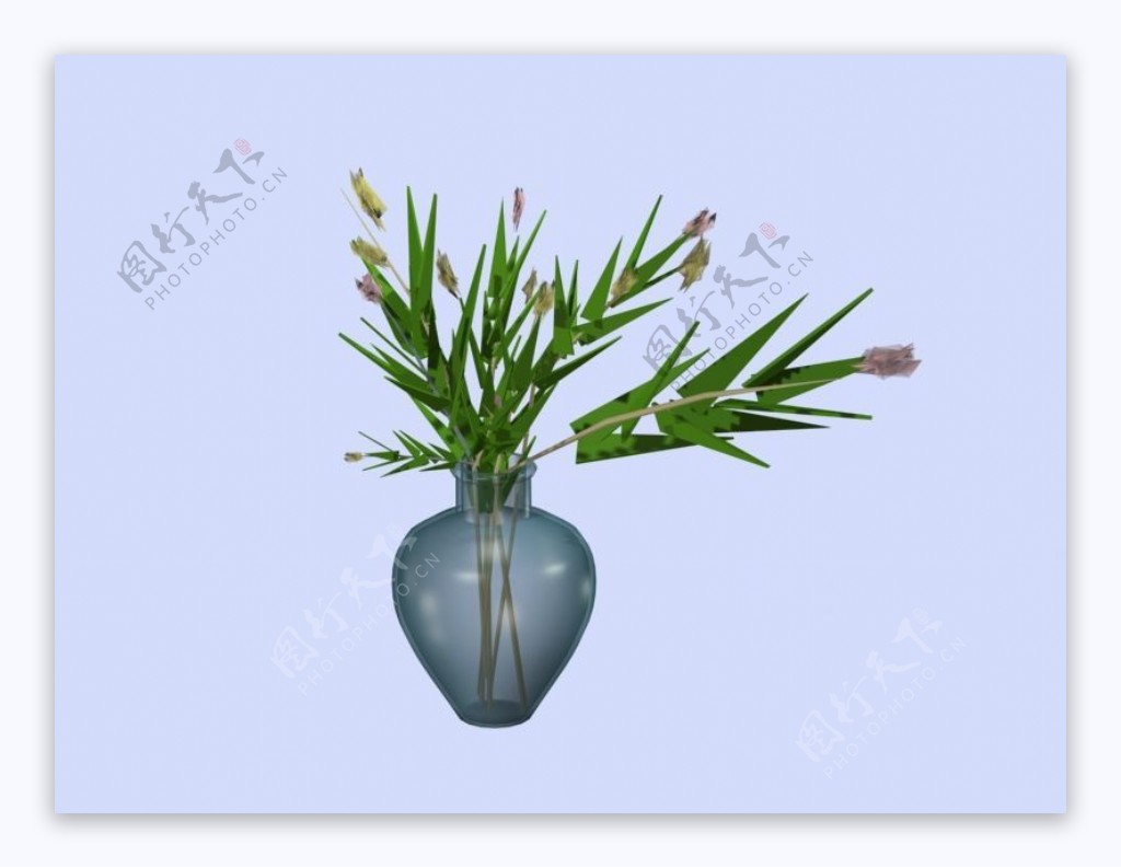 植物盆栽室内装饰素材免费下载室内盆栽模型23
